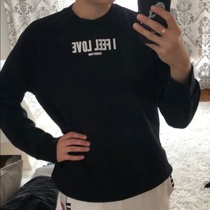 Givenchy I FEEL LOVE sweatshirt
